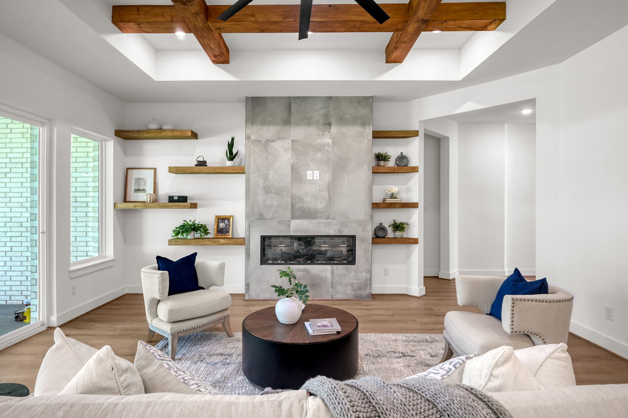 Vacant Home Staging Living Room